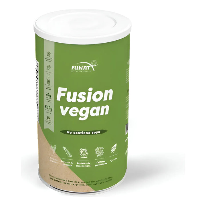 Proteina Vegana Funat 600gr - G Vainilla - Imagen 1