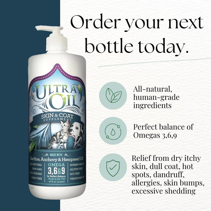 Aceite Ultra Hidratante Para Piel Y Pelaje De Perros Y Gatos - Imagen 4