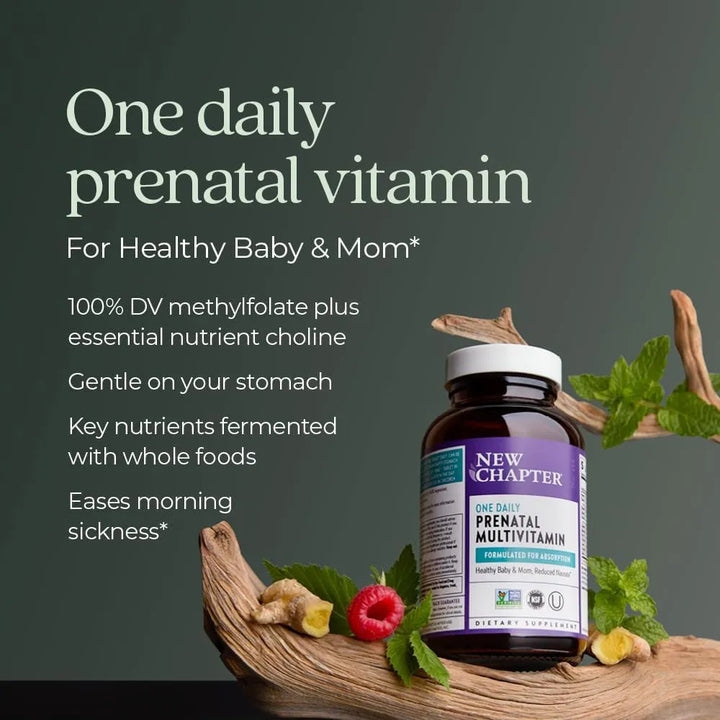 Multivitamínico Prenatal Con Metilfolato Y Colina Para Mamás - Imagen 4
