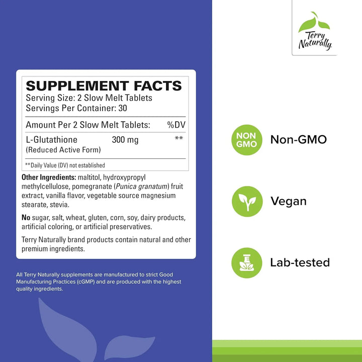 Glutatión Estable Antioxidante 300 Mg 60 Comprimidos De Fusi - Imagen 2