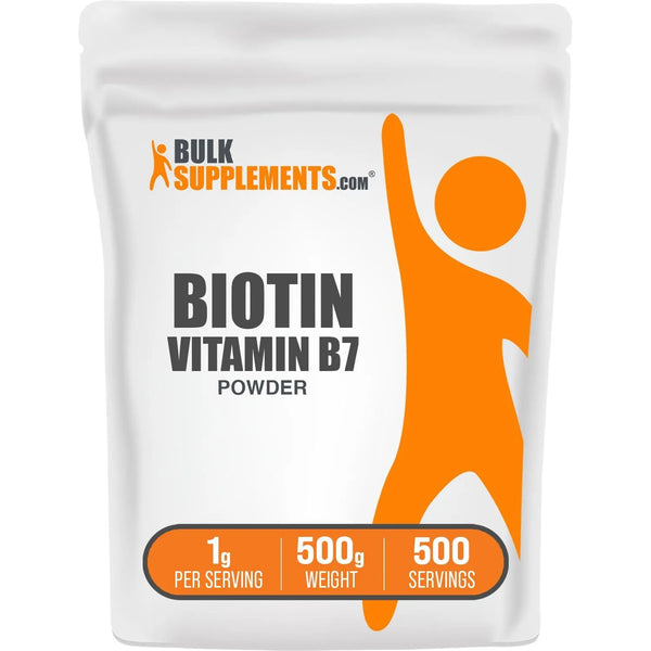 Biotina En Polvo 10000 Mcg Para Cabello Piel Uñas Vitamina B - Imagen 1