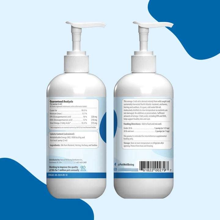 Aceite De Pescado Islandés Omega 3 Para Gatos Captura Natura - Imagen 7