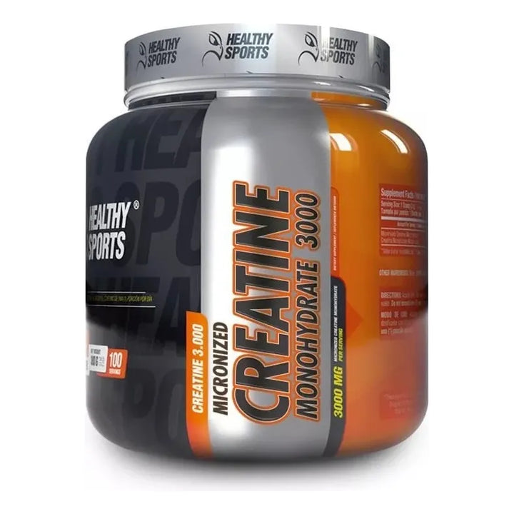 Creatina Monohidratada 3000 300 Gramos Healthy Sports 300gr 300 Gr - Imagen 1