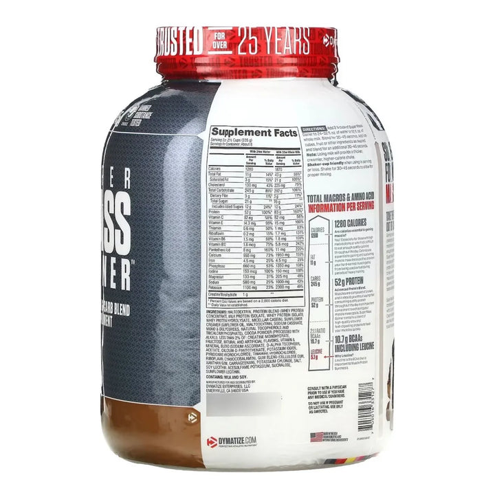 Proteina Super Mass Gainer 6lb - Imagen 2