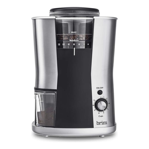 Molinillo De Café Cónico 17 Ajustes Molienda Uniforme Acero Inoxidable Envío Gratis