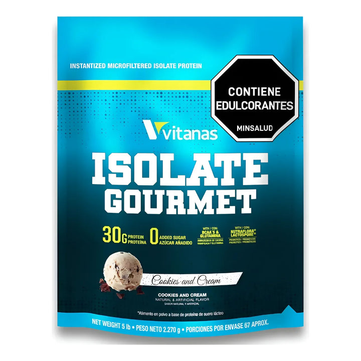 Proteina Isolate Gourmet 5 Lb - Imagen 1