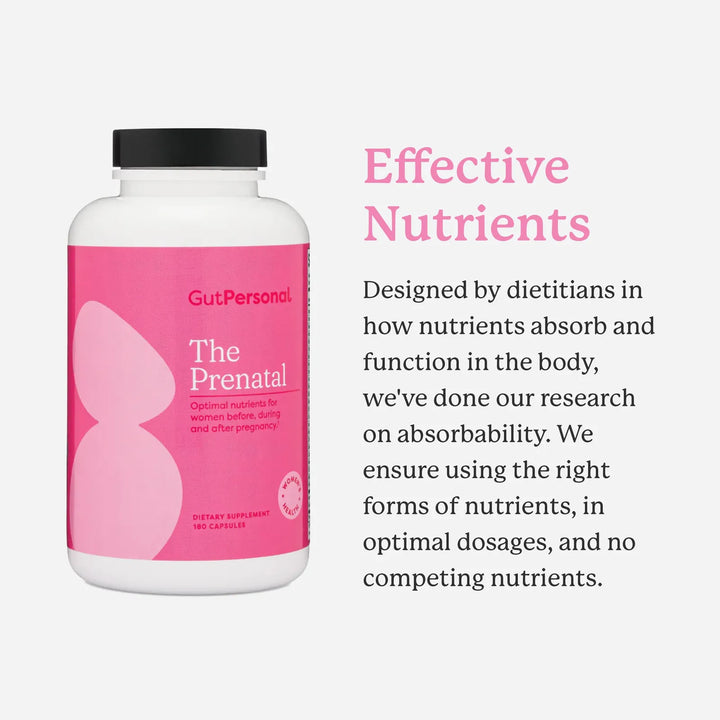 Cápsulas Prenatales Para Aliviar Náuseas Y Aportar Nutriente - Imagen 6