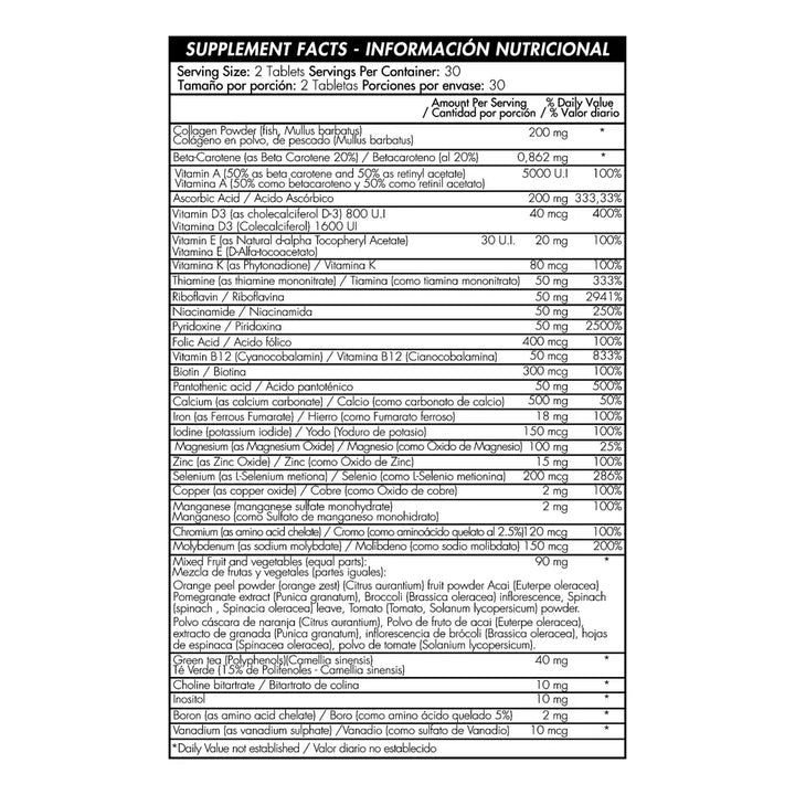 Mega Power For Women (60 Tab)  Healthy America - Imagen 2