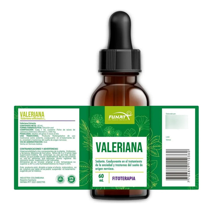 Gotas De Valeriana X 60 Ml - Imagen 2