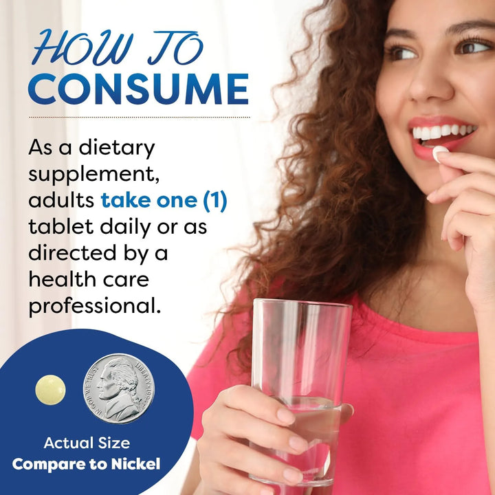 Ácido Fólico 1000 Mcg Vitamina B9 240 Tabletas Paquete Tres - Imagen 3