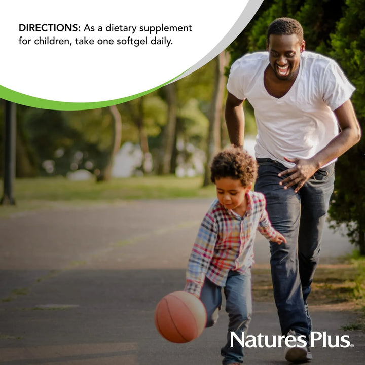 Cápsulas Blandas Multivitamínicas Sabor Naranja Para Niños E - Imagen 6
