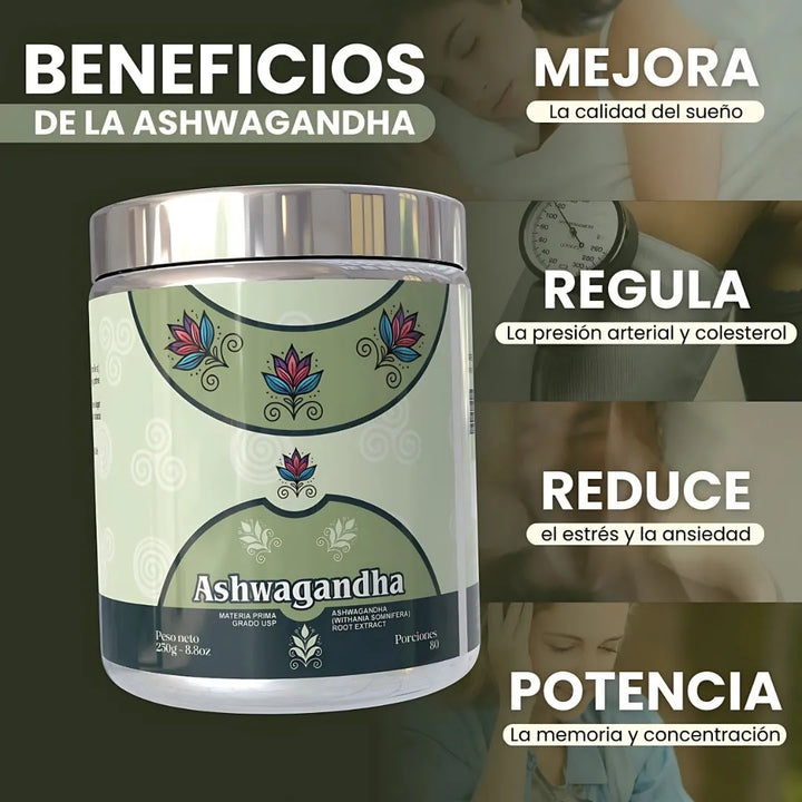 Ashwagandha Puro En Polvo 250gr - Imagen 6
