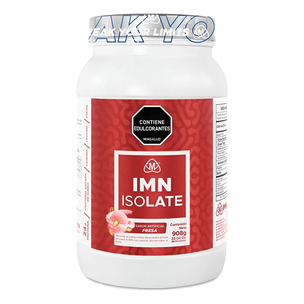 Proteina Iso Whey 2lbr Fresa - Imagen 1
