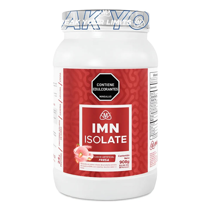 Proteina Iso Whey 2lbr Fresa - Imagen 1