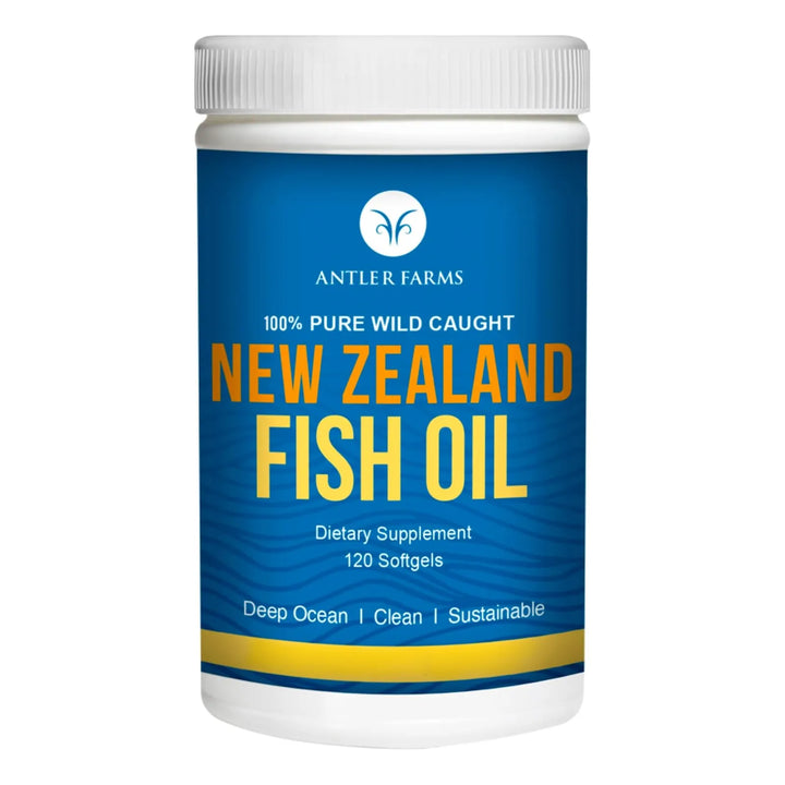 Aceite De Pescado Puro De Nueva Zelanda 120 Cápsulas Blandas - Imagen 1