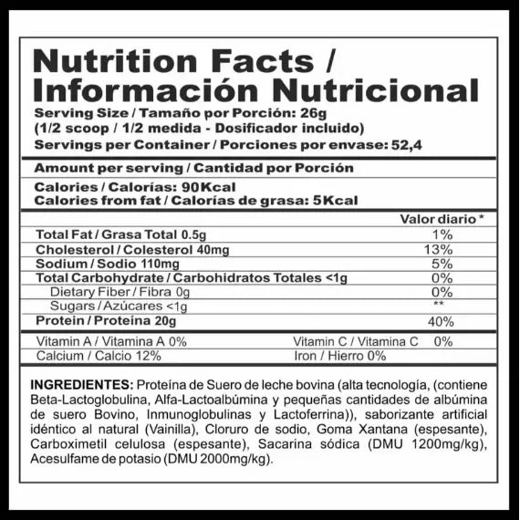 Bipro Proteina 3lb + Shaker Vainilla - Imagen 2
