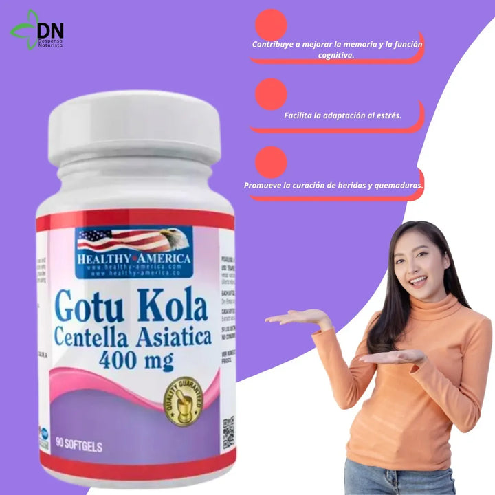 Gotu Kola 400mg X 90sg - Imagen 2