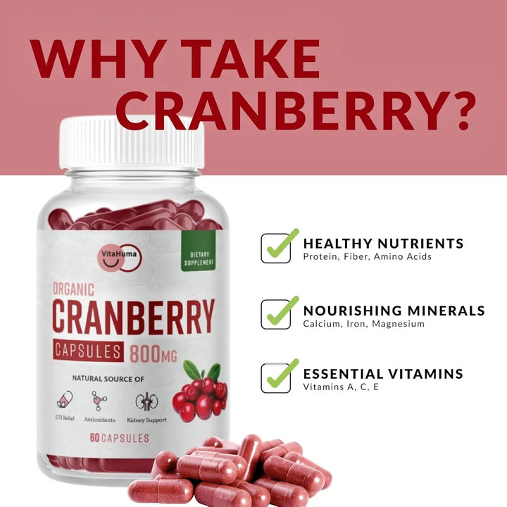 Cápsulas De Extracto De Arándano Natural 500 Mg Antioxidante - Imagen 5