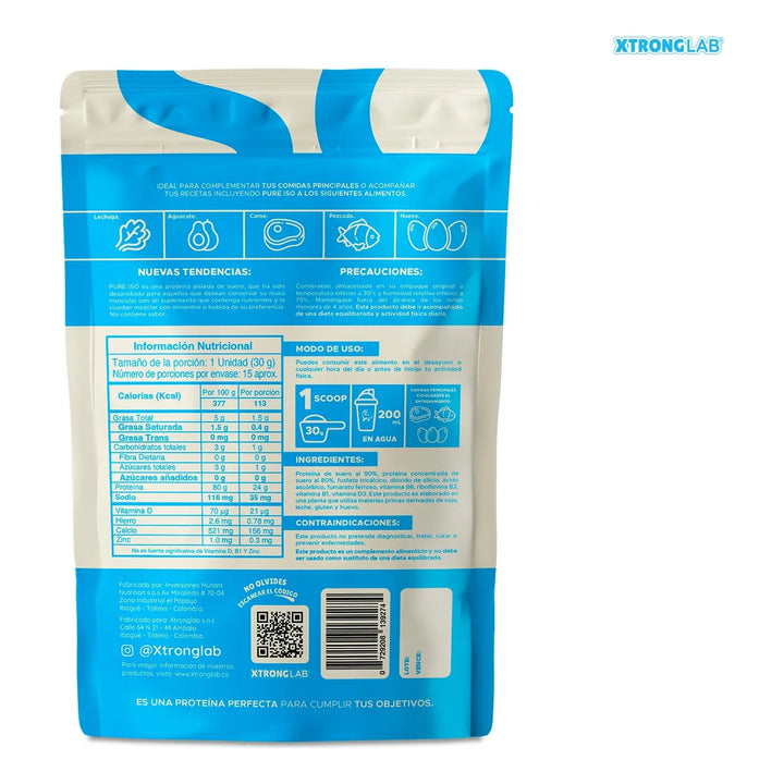 Proteina Whey Pure Iso - Imagen 2