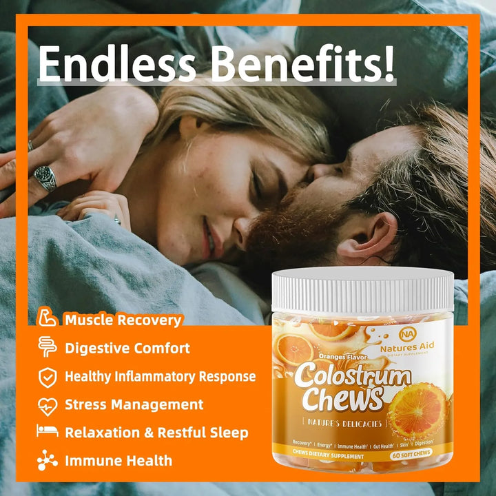Calostro Masticable Con Probióticos Para Salud Intestinal Ap - Imagen 6