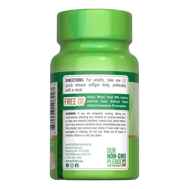 Cápsulas Blandas De Vitamina E 400 Ui 100 Unidades Antioxida - Imagen 7