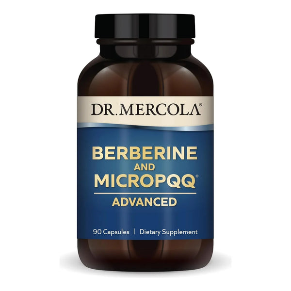 Berberina Y MicroPQQ Avanzados 90 Cápsulas Dr Mercola Apoyo Inmunológico