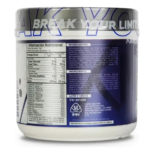 Multivitaminico Imn X30 Sv Blackberry Lemonade - Imagen 3