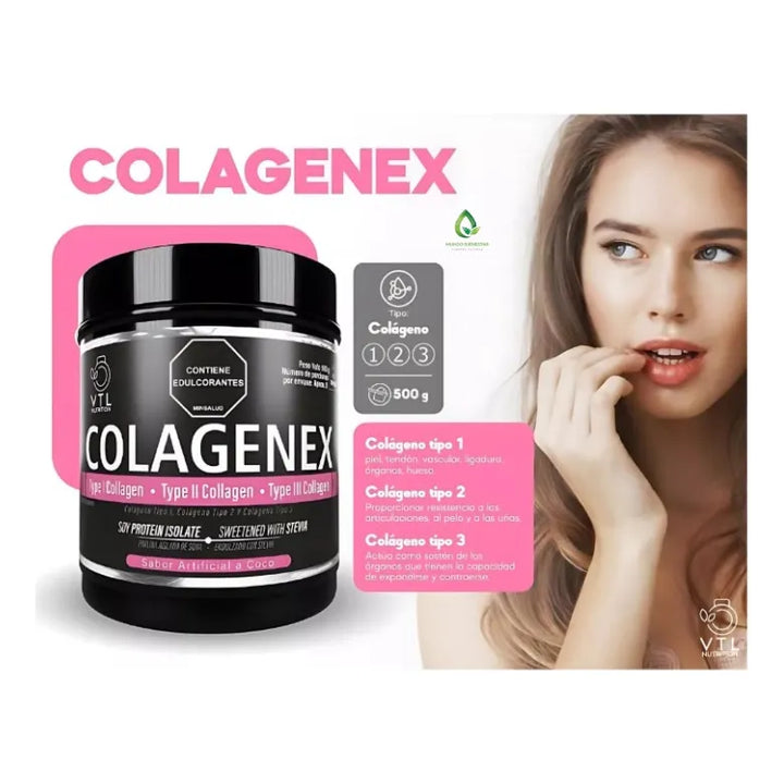 Colageno Hidrolizado  X 500 Gr Coco - Imagen 5