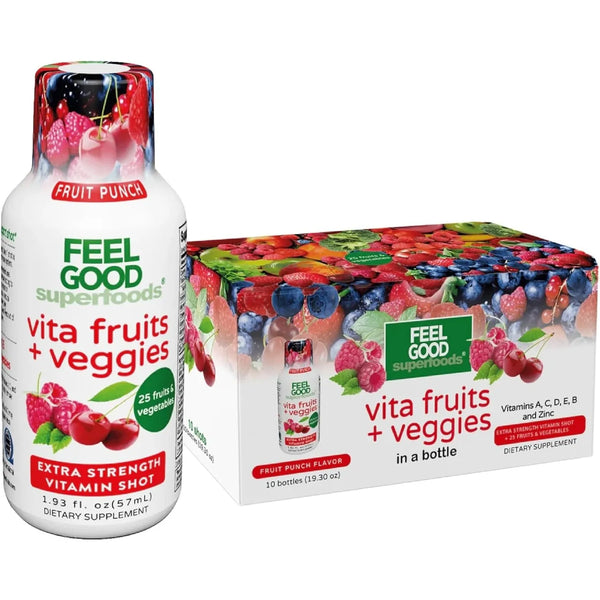 Bebida Sabor Ponche De Frutas Pack De 10 Inyecciones Apoyo I - Imagen 1