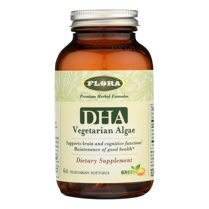 Cápsulas Verdes De Algas Dha 60 Unidades Para Función Cerebr - Imagen 1