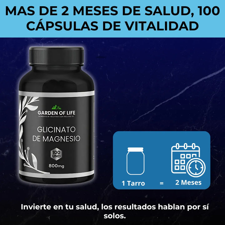 Glicinato De Magnesio Capsulas Alta Absorcion Original  Magnesium Glycinate Softgel Pure Natural - Imagen 7
