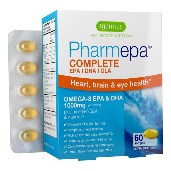 Aceite De Pescado Alta Potencia Omega 3 1000 Mg Epa Dha Acei - Imagen 1