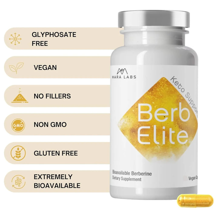 Berberina 350 Mg Con Complejo De Semillas De Brócoli Para Ma - Imagen 7