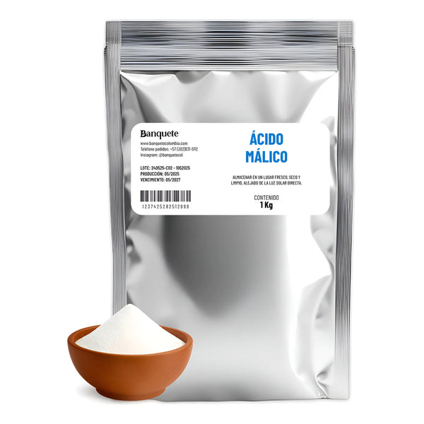 Acido Malico 1kg Bolsa - Imagen 1