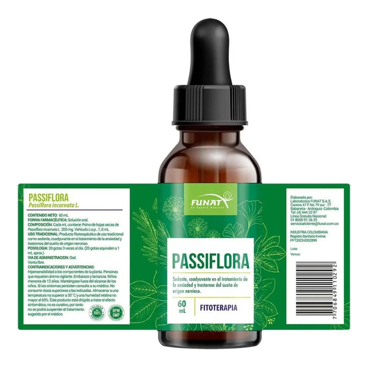 Pasiflora Gotas Para Dormir 60 - Imagen 2