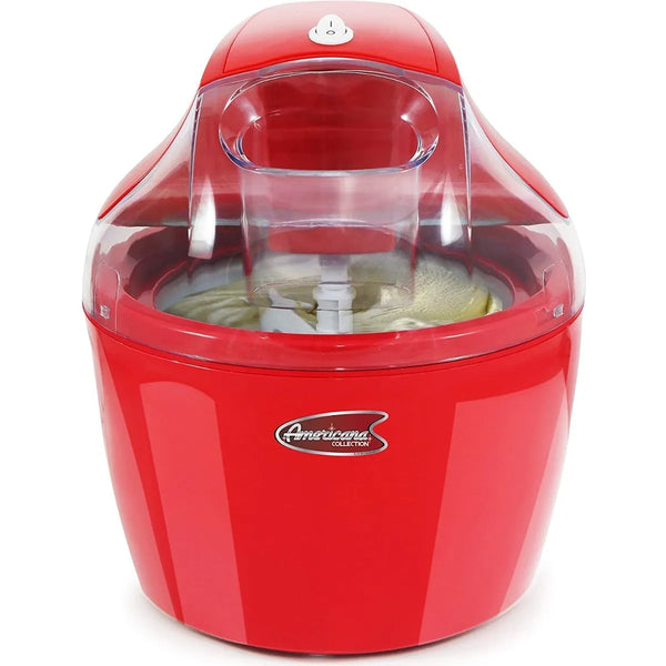 Maquina Para Helado Yogurt Sorbete Maxi Matic 1.4 Lt Automatica Facil De Usar
