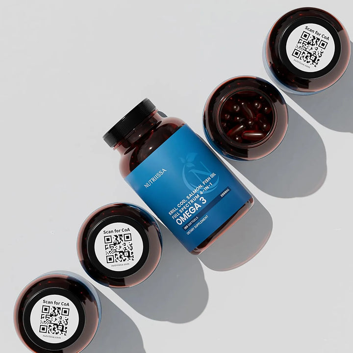 Aceite Omega 3 Espectro Completo 1175 Mg Epa Dha Dpa Mezcla - Imagen 6