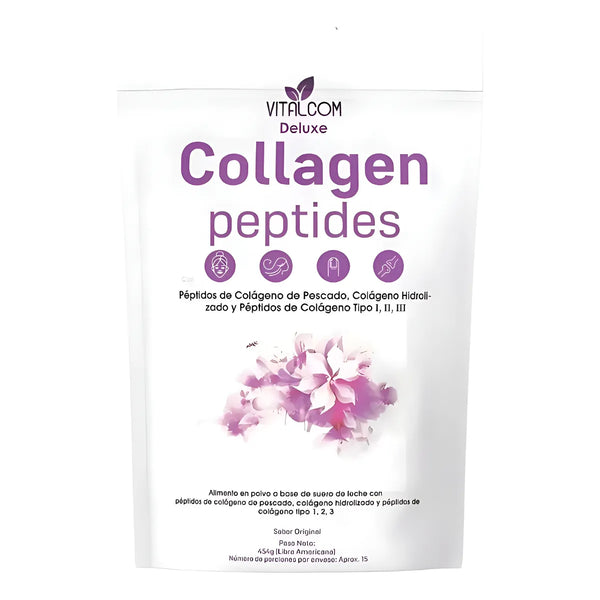 Multi Collagen Peptides En Polvo Invima 454gr Natural - Imagen 1