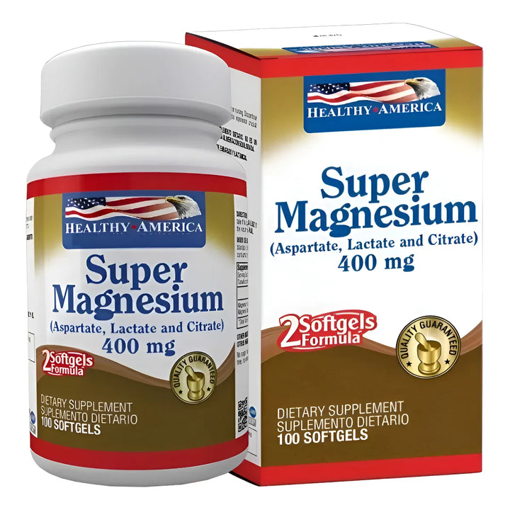 Super Magnesium 400mg 100 Softg - Unidad A $690 Sin Sabor - Imagen 1