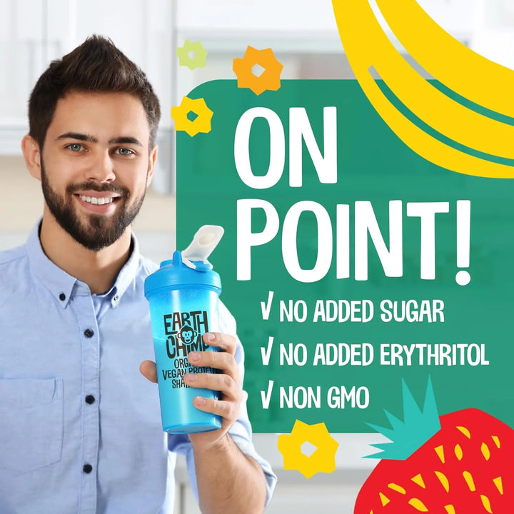 Proteína Orgánica En Polvo De 900 Gramos Con Probióticos Y E - Imagen 6