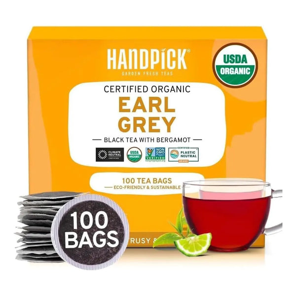Té Handpick Negro En Saquitos Limón Pack X 100