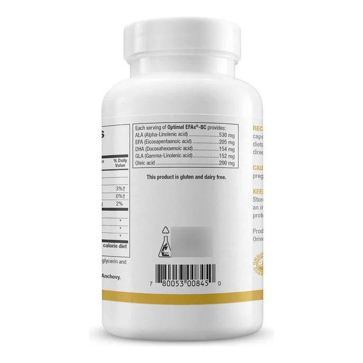 Biotics Research Óptimo Efas Bc, Mezcla Patentada De Aceit - Imagen 4