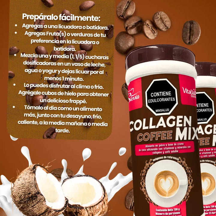 Colágeno Hidrolizado Coffee Plus Vitaliah - Imagen 5