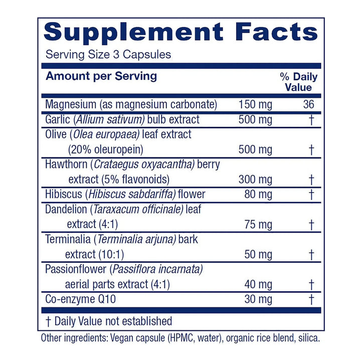 Vasoblend Apoyo Cardiovascular 90 Cápsulas Naturales - Imagen 2