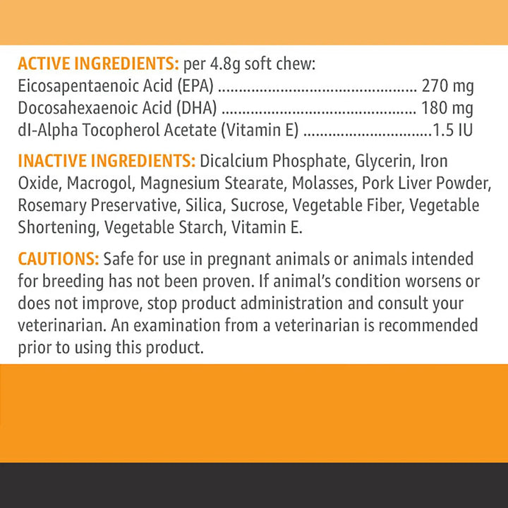 Aceite De Pescado Omega 3 Masticables Para Perros Pequeños Y - Imagen 2