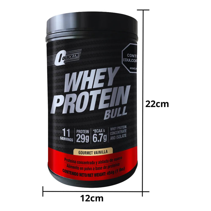 Quicken Whey Protein Bull 454g - Imagen 2