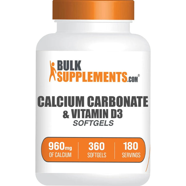 Cápsulas Blandas De Carbonato De Calcio Y Vitamina D3 Para A - Imagen 1