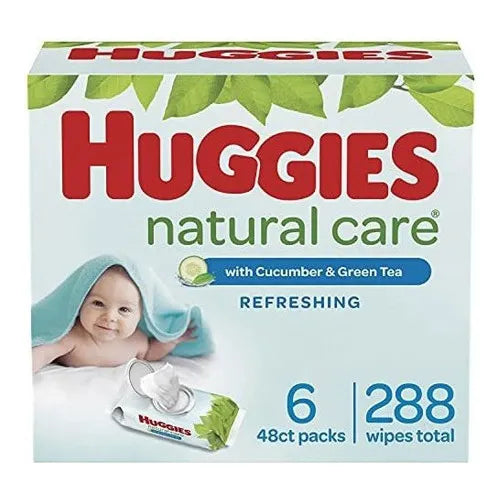Toallitas Hipoalergenicas Huggies X288 Suaves Y Seguras Para Bebes