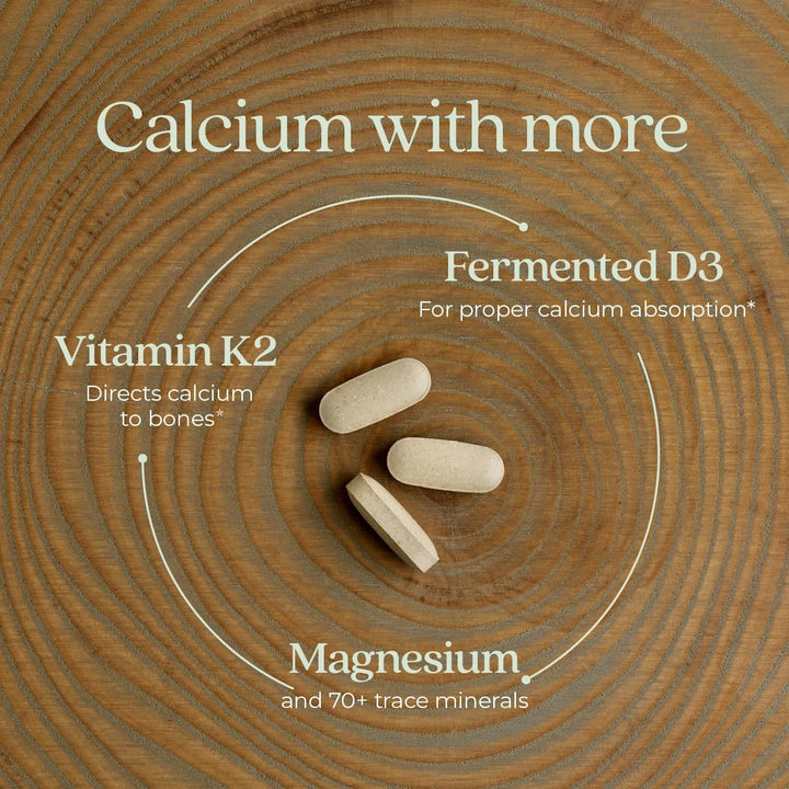 Calcio Orgánico Fortificado Con Magnesio Y Vitaminas D3 K2 E - Imagen 4