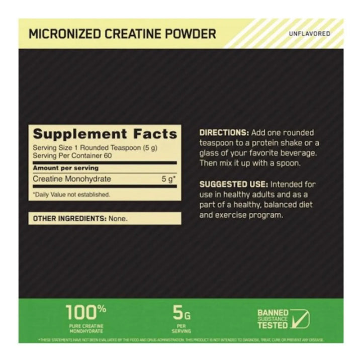 Creatina Monohidrato 300gr 60 S - Imagen 2